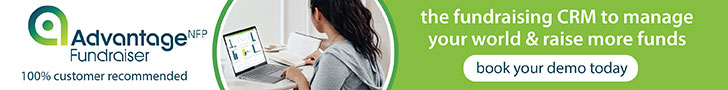 [ad] Advantage NFP FUndraiser - the fundraising CRM to manage your world & raise more funds