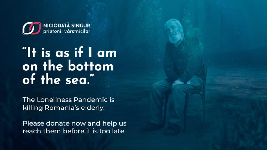 "It's as if I am at the bottom of the sea"