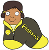 Brownie illustrated character