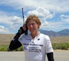 Jane Tomlinson and satellite phone