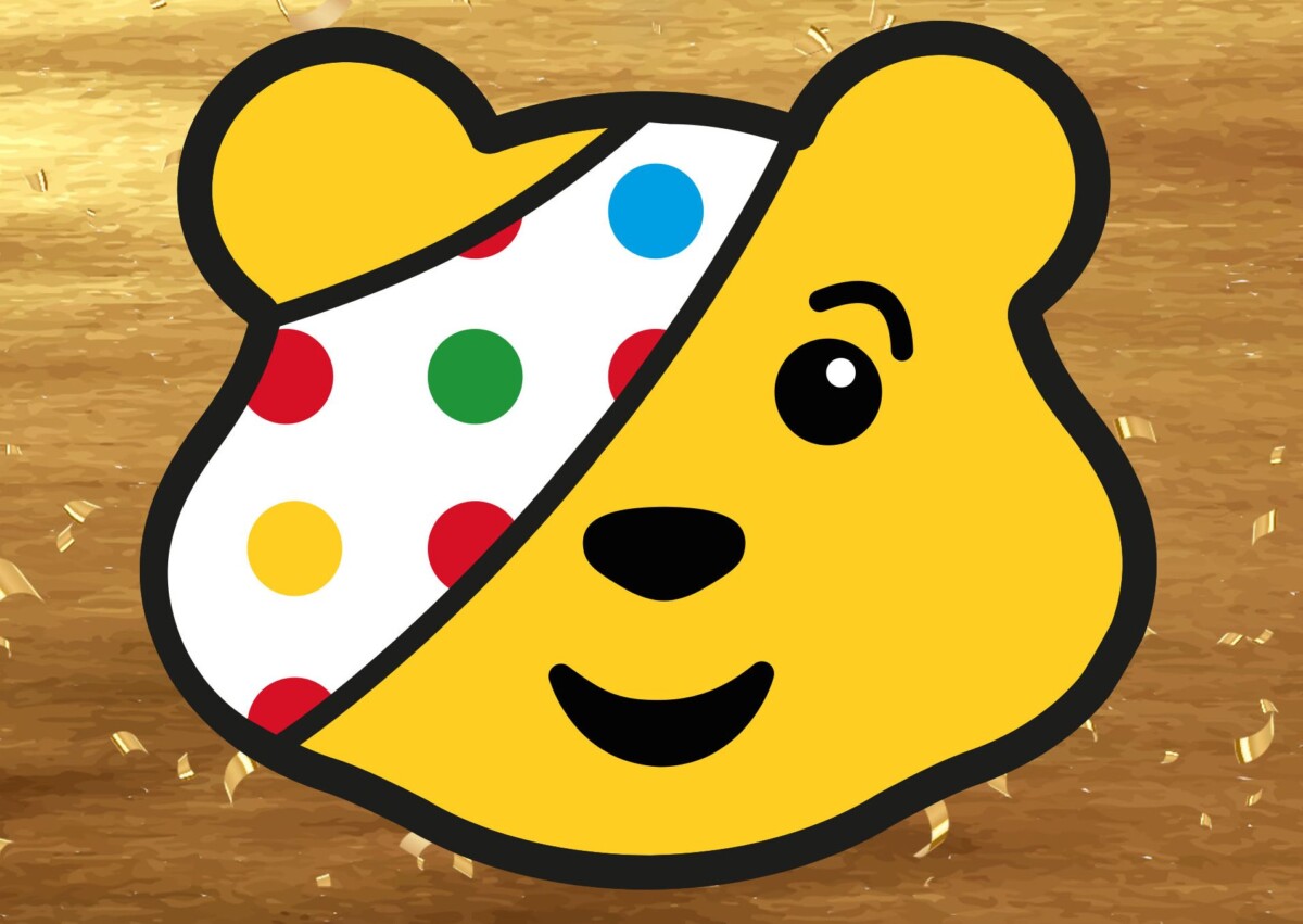 Pudsey Bear's head