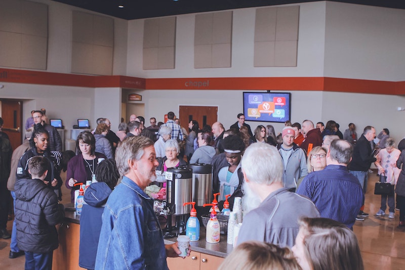 Community hall meeting - photo: Anna Earl on Unsplash.com