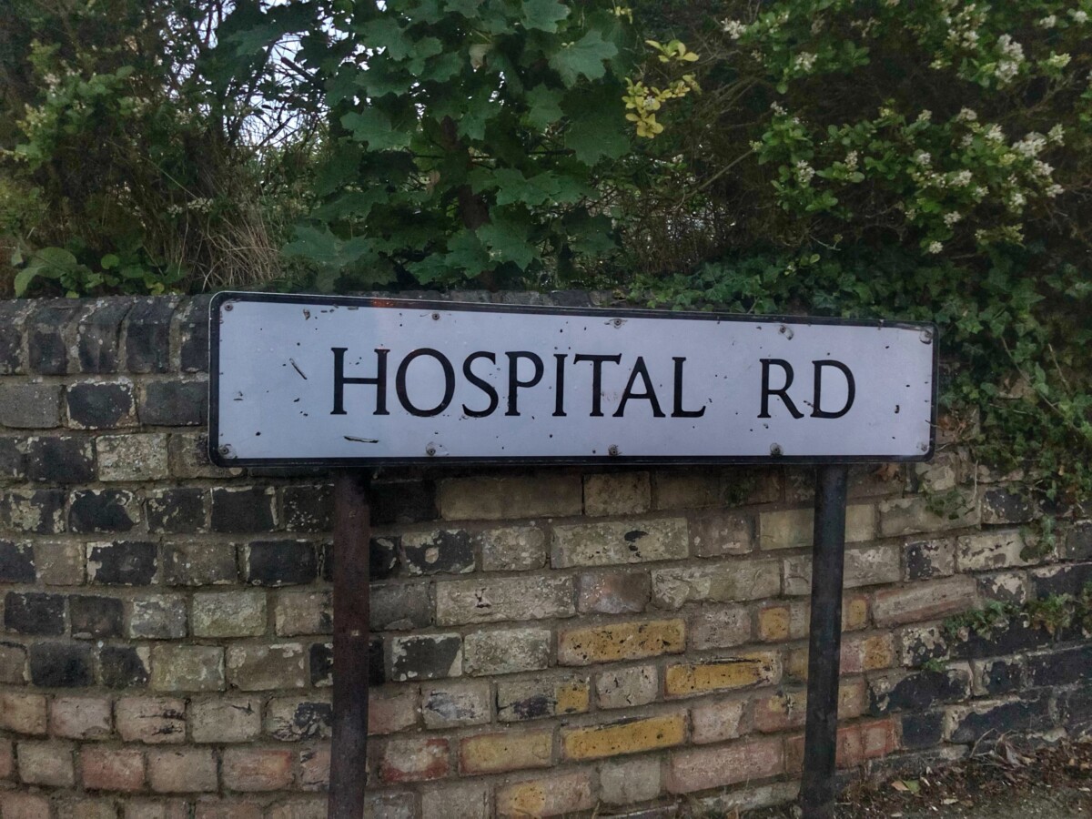 Hospital Road, Colchester. Photo: Howard Lake