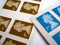 First and second class stamps. Photo: Steve Woods