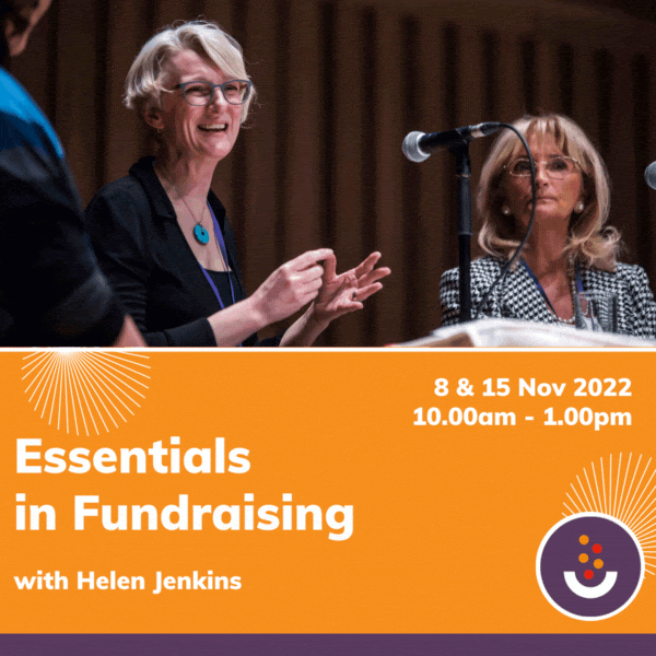Essentials in Fundraising course from Arts Fundraising & Philanthropy
