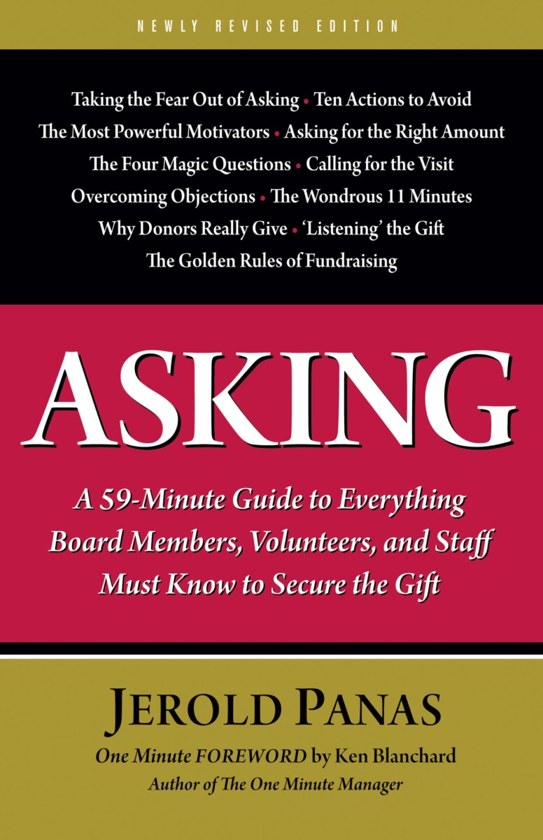 Asking - by Jerold Panas (cover)