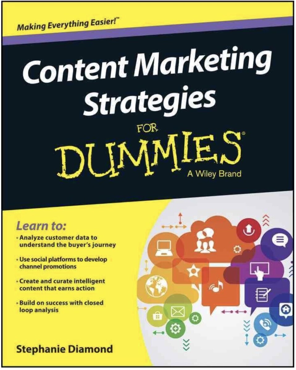 Content Marketing Strategies for Dummies (cover)