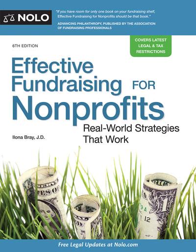 Effective Fundraising for Nonprofits by Ilona Bray - cover