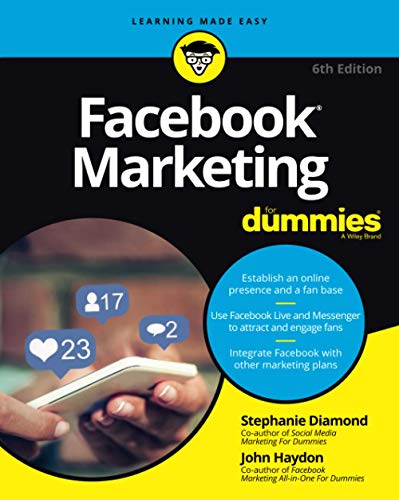 Facebook Marketing for Dummies, by Diamond and Haydon (cover)