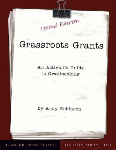 Grassroots Grants: An Activist's Guide to Grantseeking, by Andy Robinson (cover)