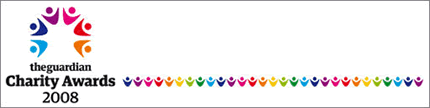 The Guardian Charity Awards 2008 logo