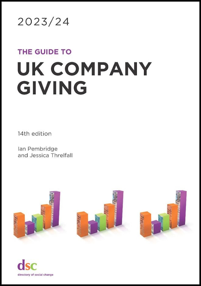 The Guide to UK Company Giving 2023/24 - cover