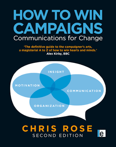 How to win campaigns, by Chris Rose (cover)