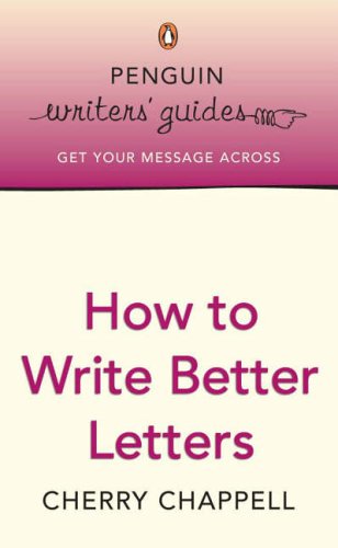 How to Write Better Letters, by Cherry Chappell (cover)