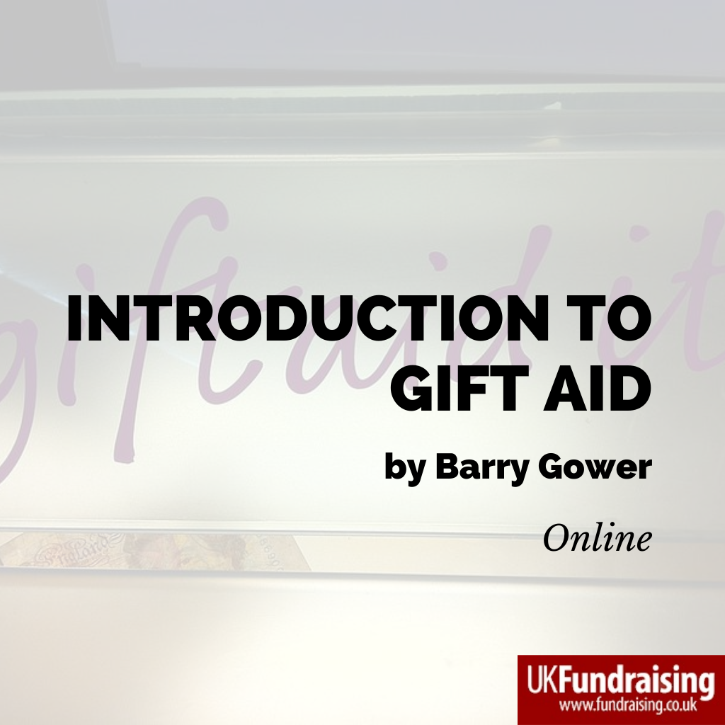 Introduction to Gift Aid - online course