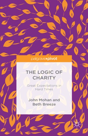 The Logic of Charity by John Mohan and Beth Breeze (cover)