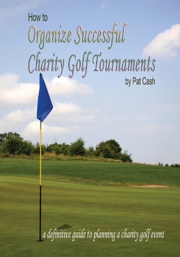 How to organise successful charity golf tournaments - by Pat Cash (book cover)