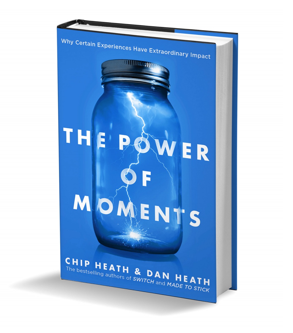 The Power of Moments by the Heath brothers - cover