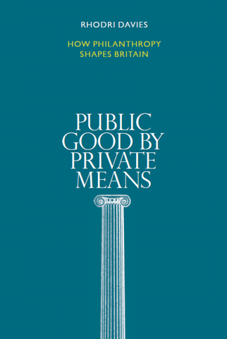 Public good by private means - by Rhodri Davies - cover
