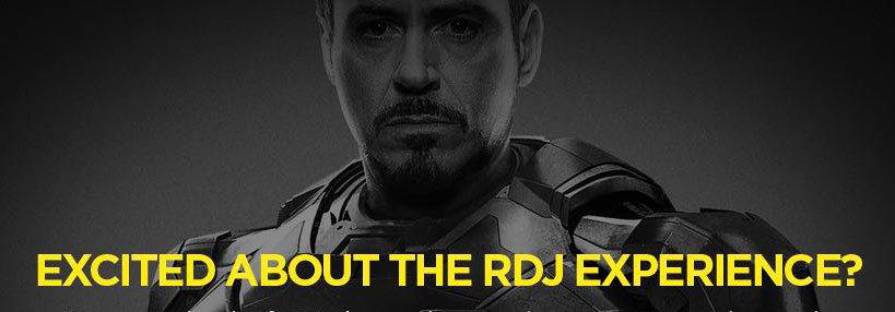 Excited about the RDJ experience? Promotion for the Julia's House Omaze campaign.
