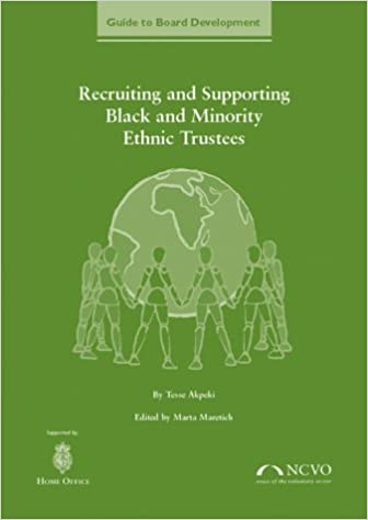 Recruiting and Supporting Black and Minority Ethnic Trustees, by Tesse Akpeki, Marta Maretich (cover)