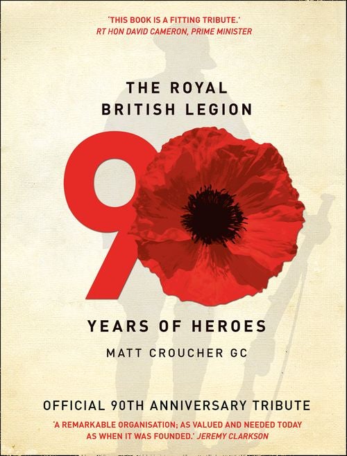 Royal British Legion: 90 Years of Heroes (cover)