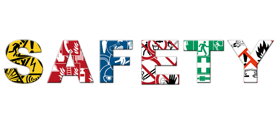 SAFETY - word created using safety signs. Image: Pixabay