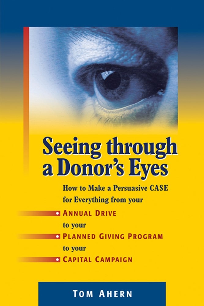 Seeing Through A Donor's Eyes, by Tom Ahern (cover)