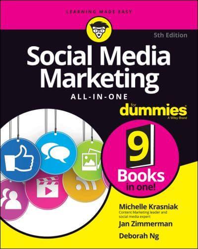 Social Media Marketing All-in-One 5th edition (cover)