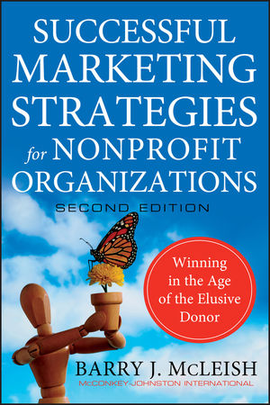 Successful Marketing Strategies for Nonprofit Organizations, by Barry J McLeish (cover)