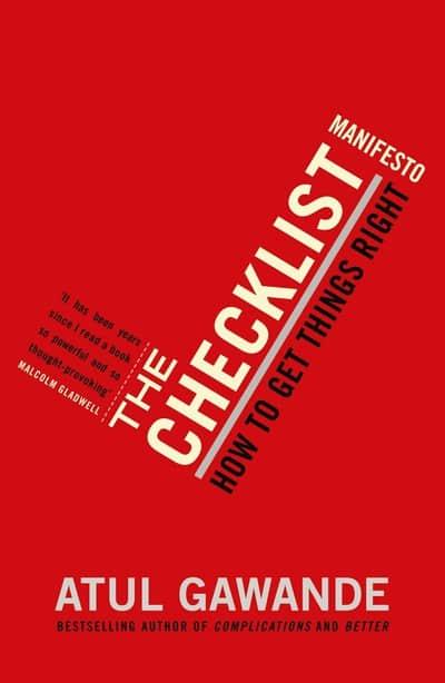 The Checklist - how to get things right - cover