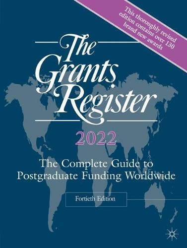 The Grants Register 2022 (cover)