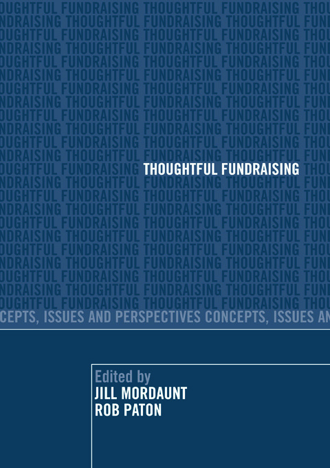 Thoughtful Fundraising byJill Mordaunt and Rob Paton (cover)