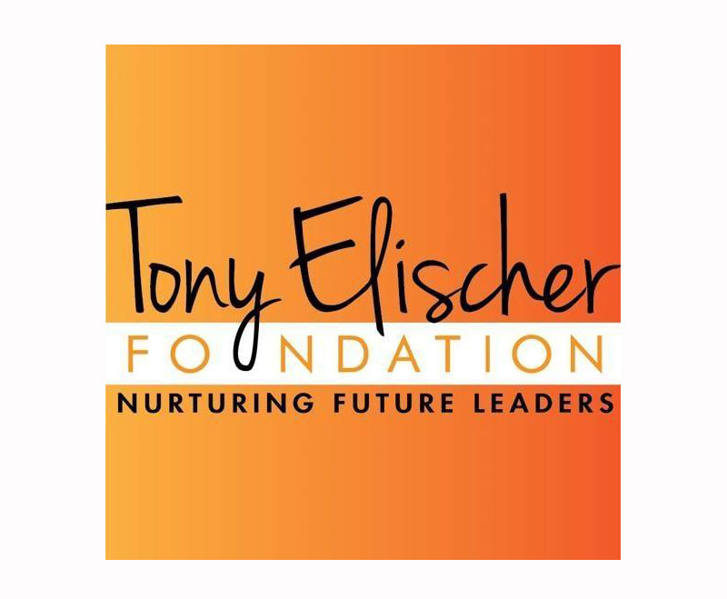 Tony Elischer Foundation logo. Nurturing future leaders.
