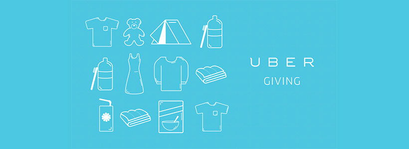 Uber Giving logo