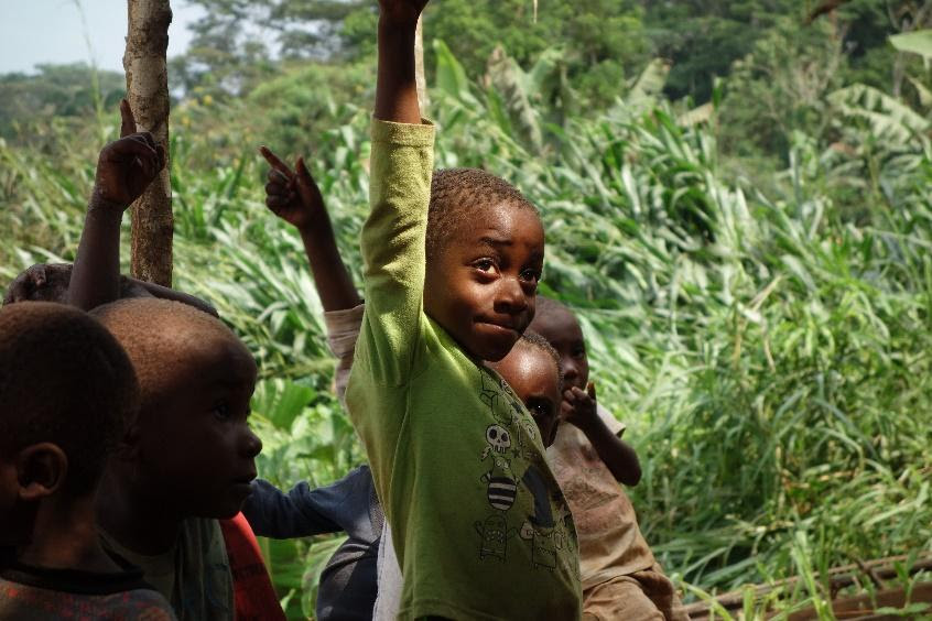 A picture of African children from Survival International