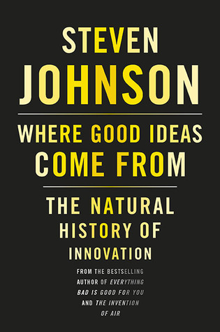 Where Good Ideas Come From - the natural history of innovation, by Steven Johnson (cover)