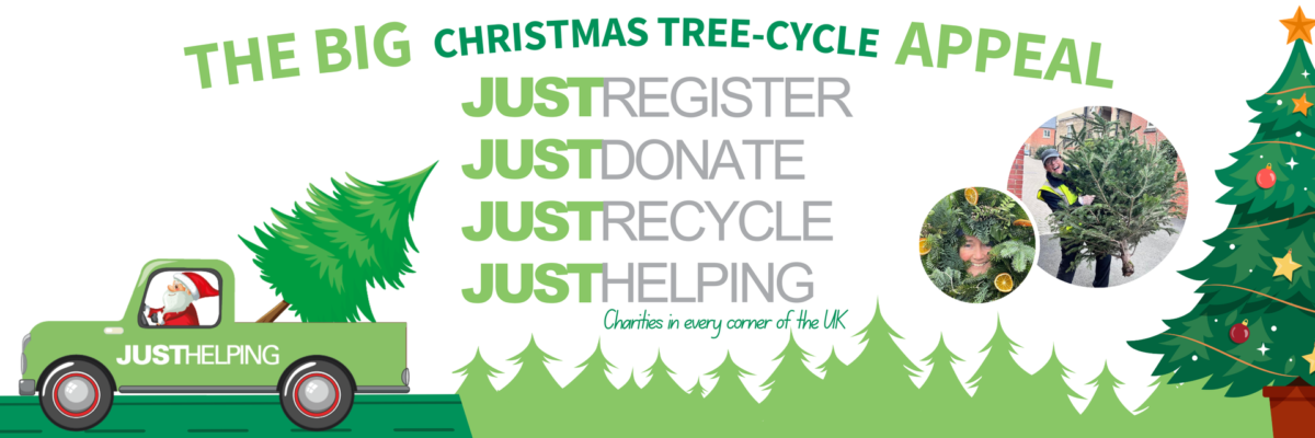Big Christmas Tree Cycle appeal logo for 2024
