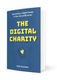 The Digital Charity by Matt Saunders. Book cover.